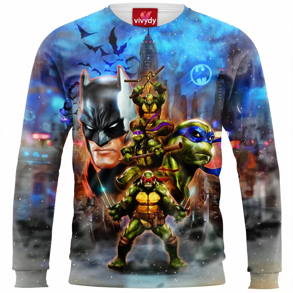 Batman Tmnt Sweatshirt