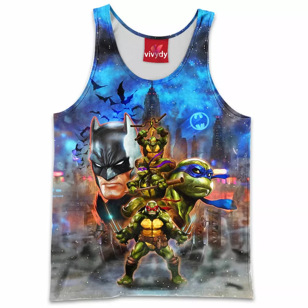 Batman Tmnt Tank Top