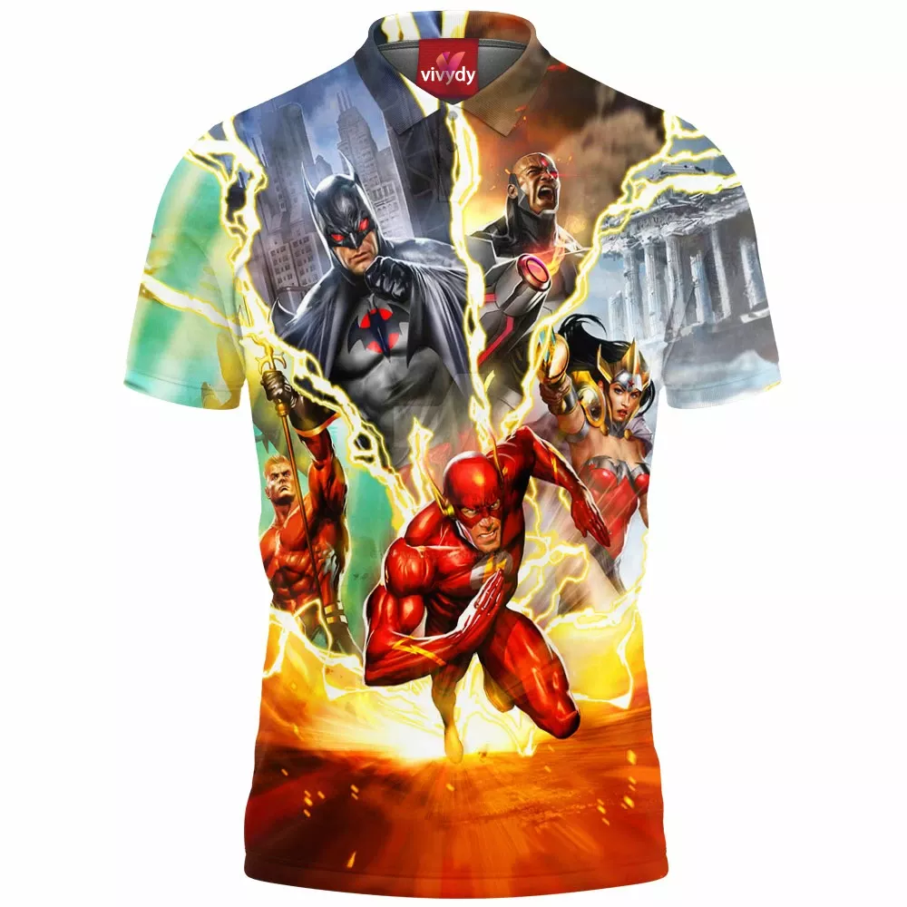 Justice League Polo Shirt