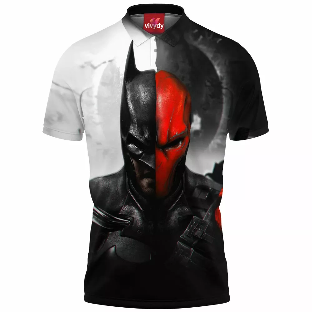 Batman Vs Deathstroke Polo Shirt