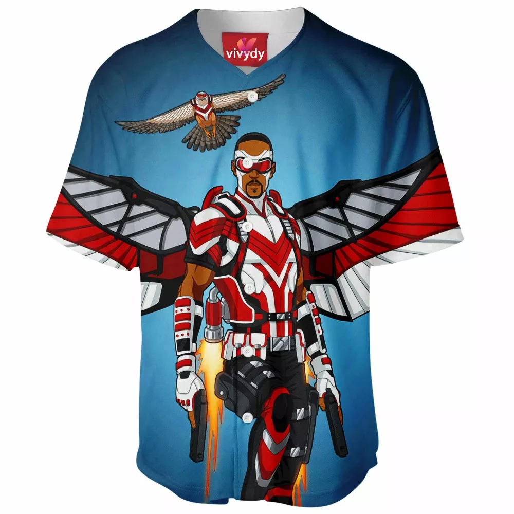 Falcon Comic Baseball Jersey