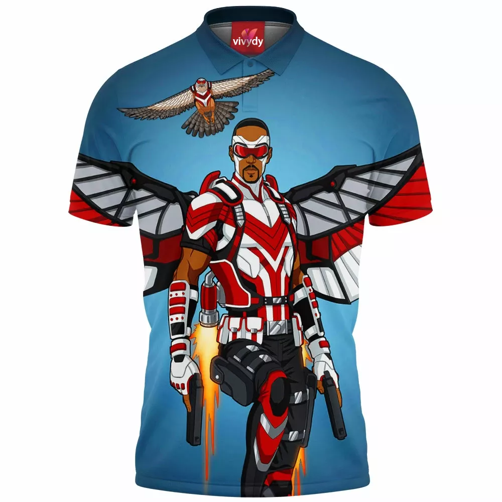 Falcon Comic Polo Shirt