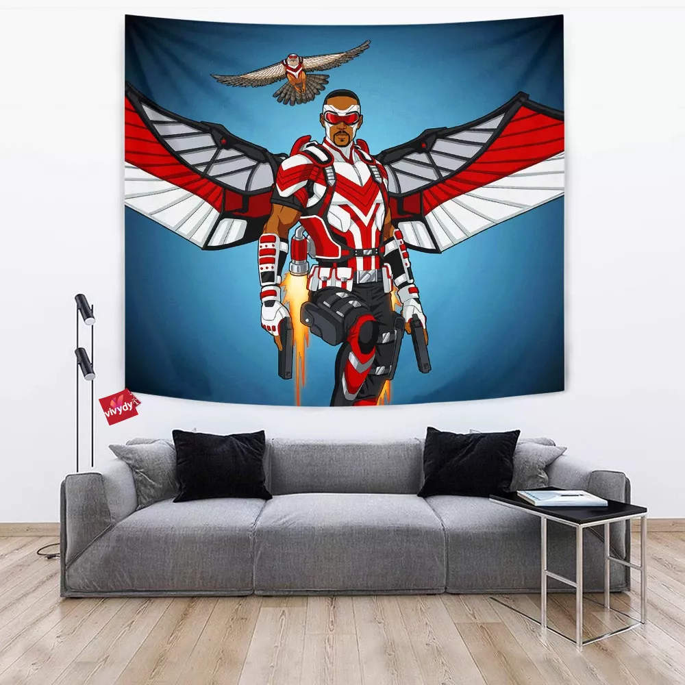 Falcon Comic Tapestry