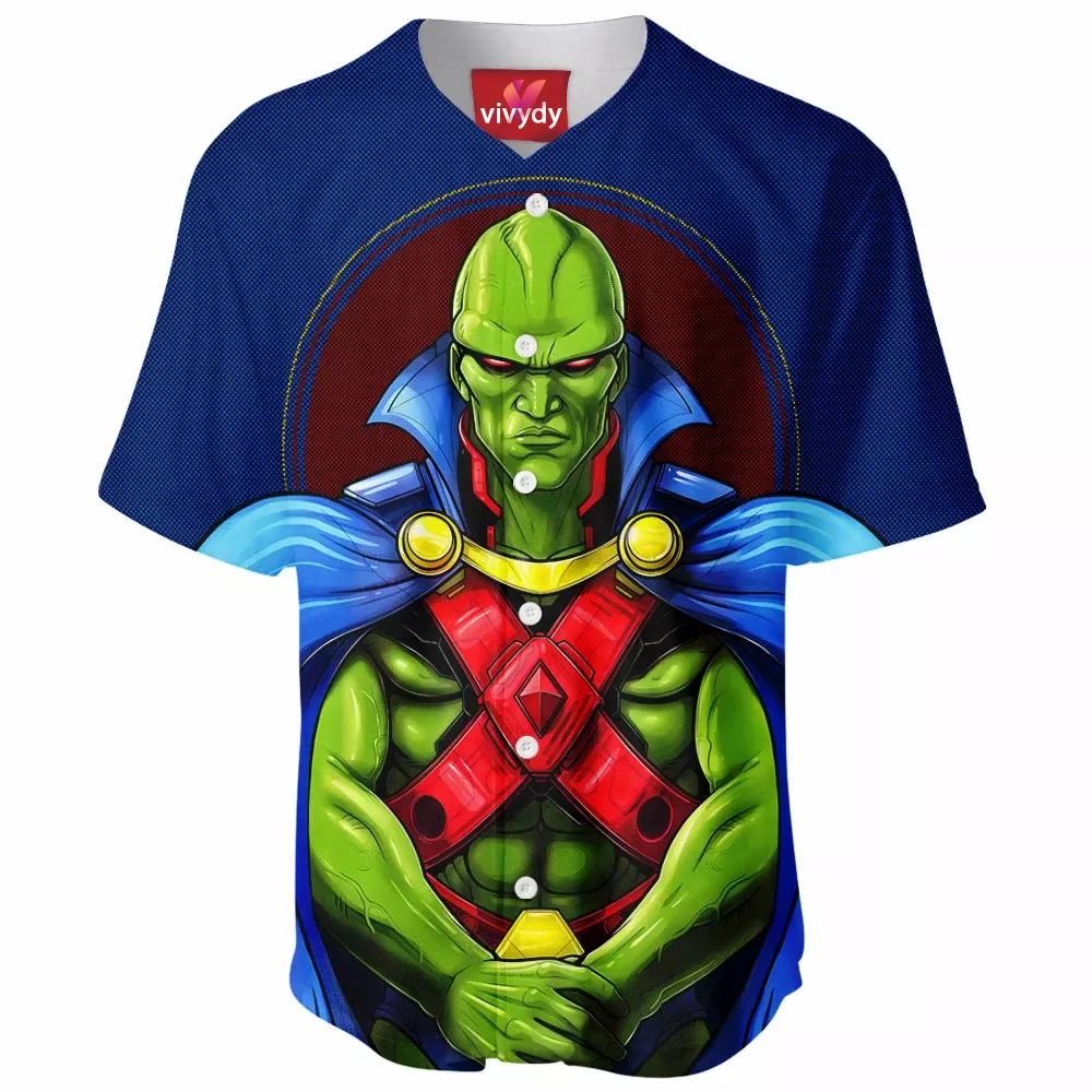 Martian Manhunter Baseball Jersey