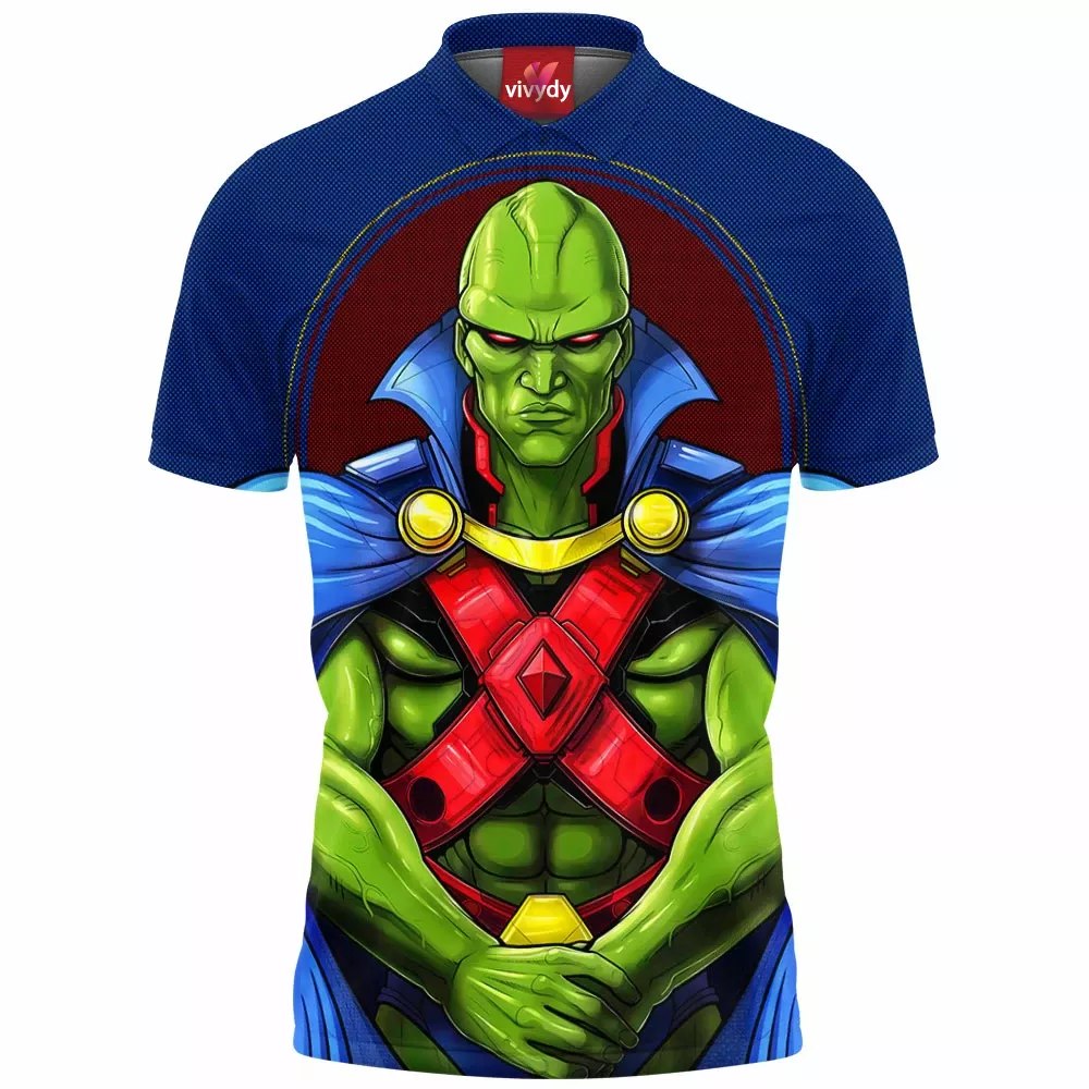 Martian Manhunter Polo Shirt