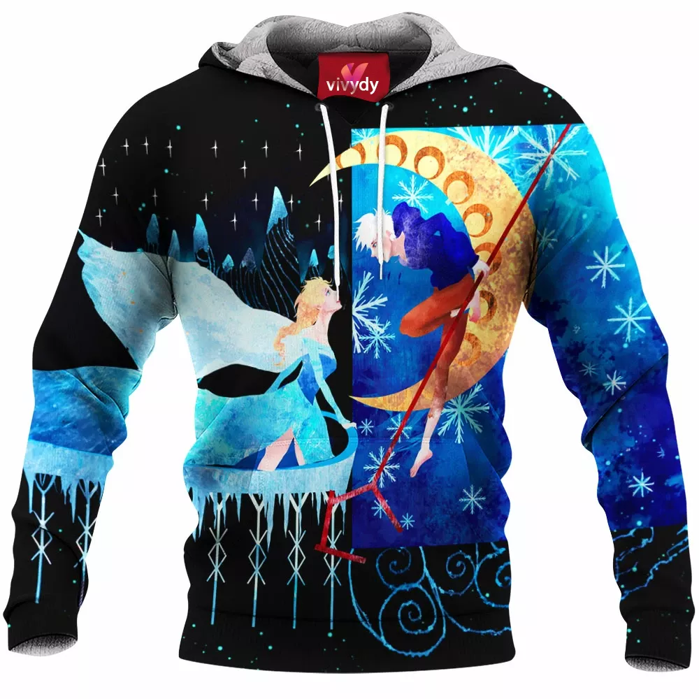 Elsa And Jack Frost Hoodie