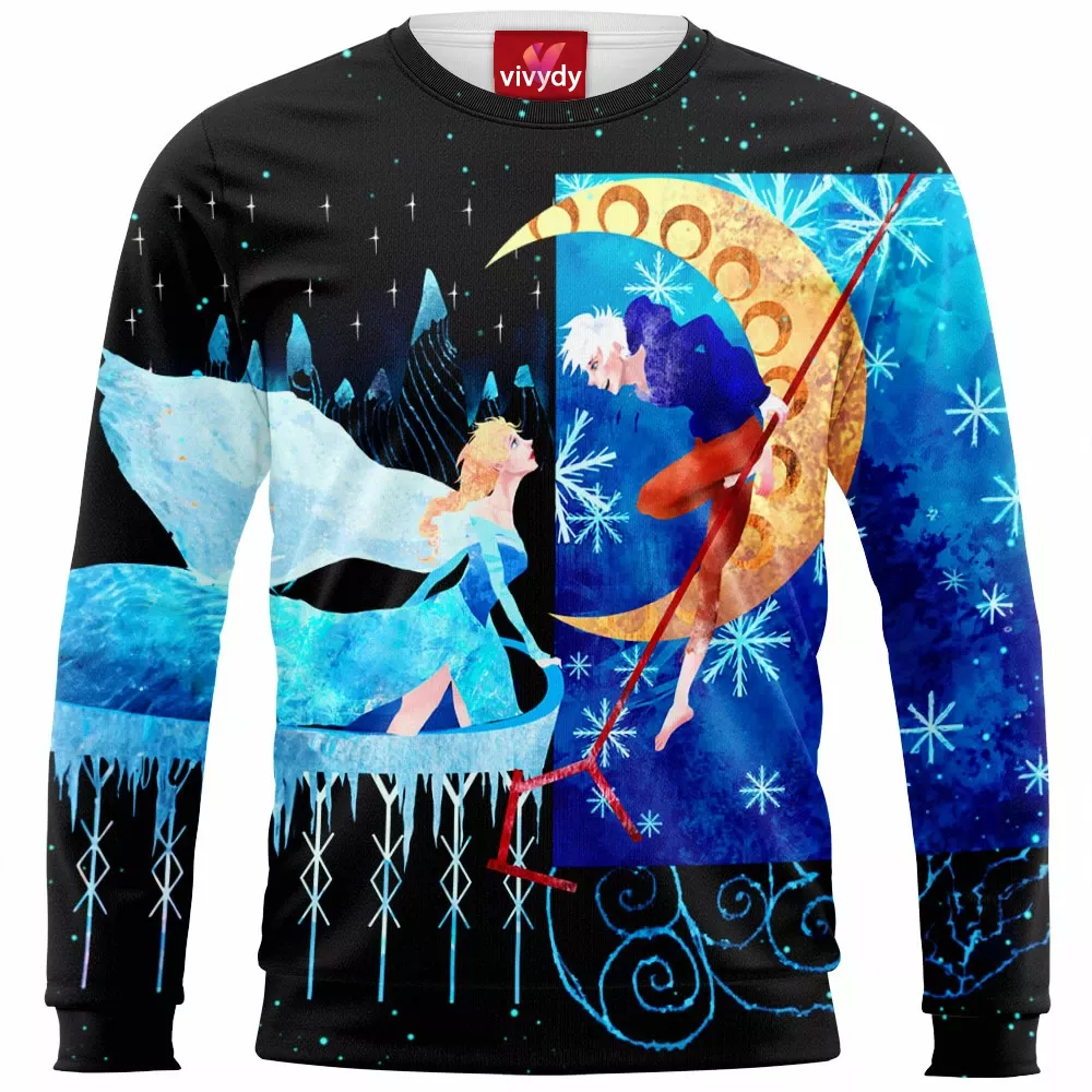 Elsa And Jack Frost Sweatshirt