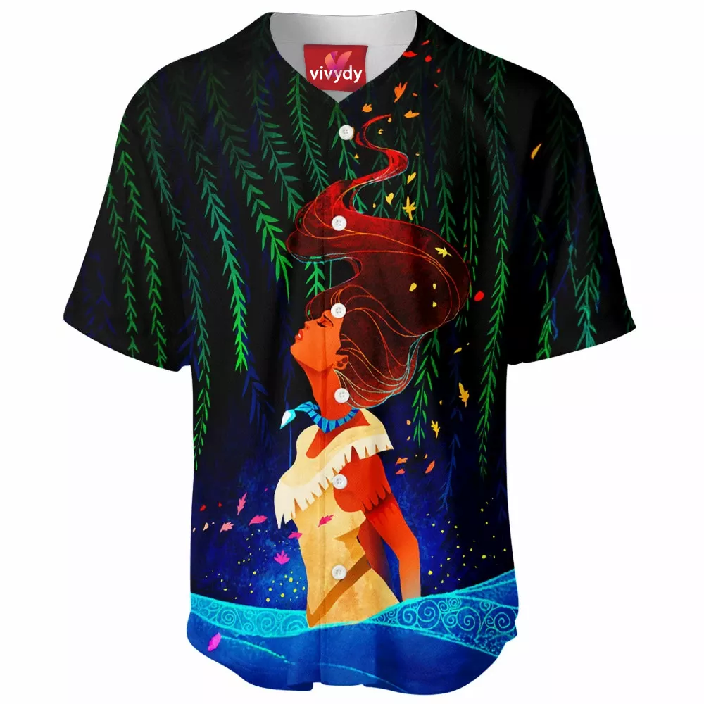 Pocahontas Animated Baseball Jersey