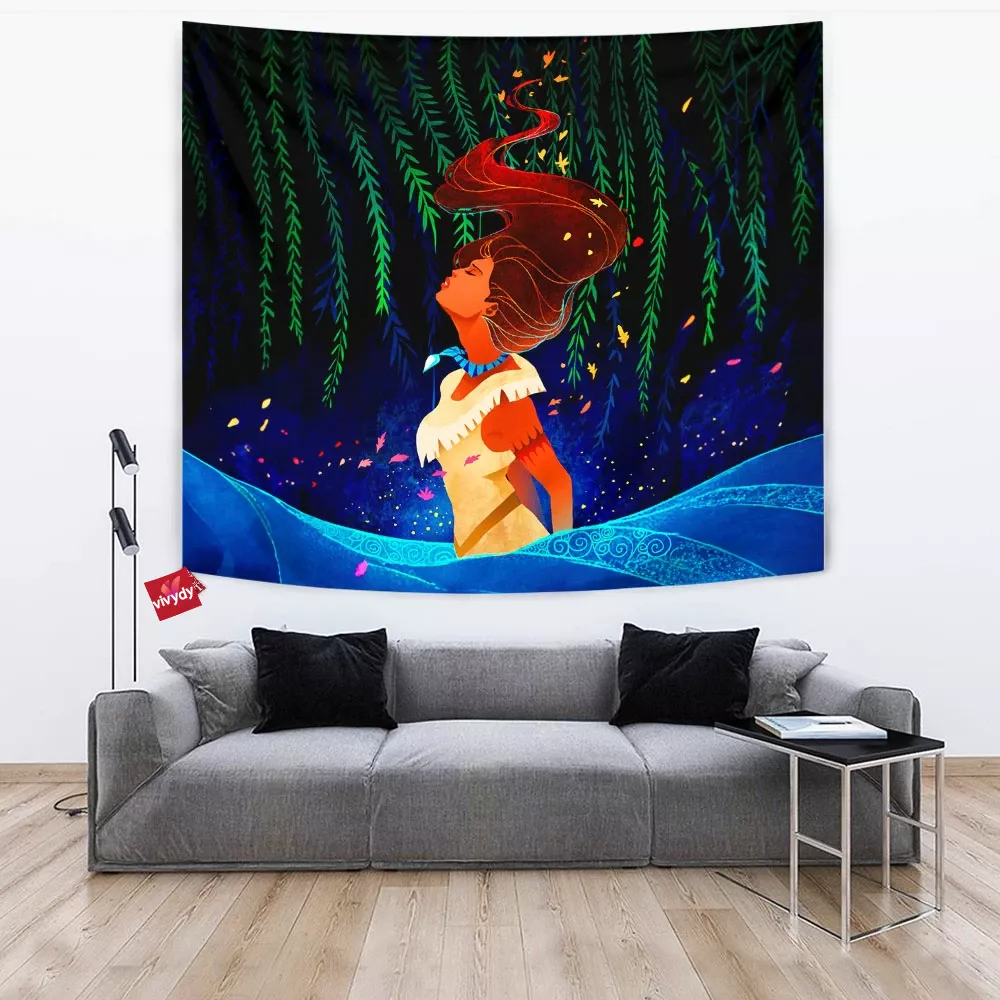 Pocahontas Animated Tapestry