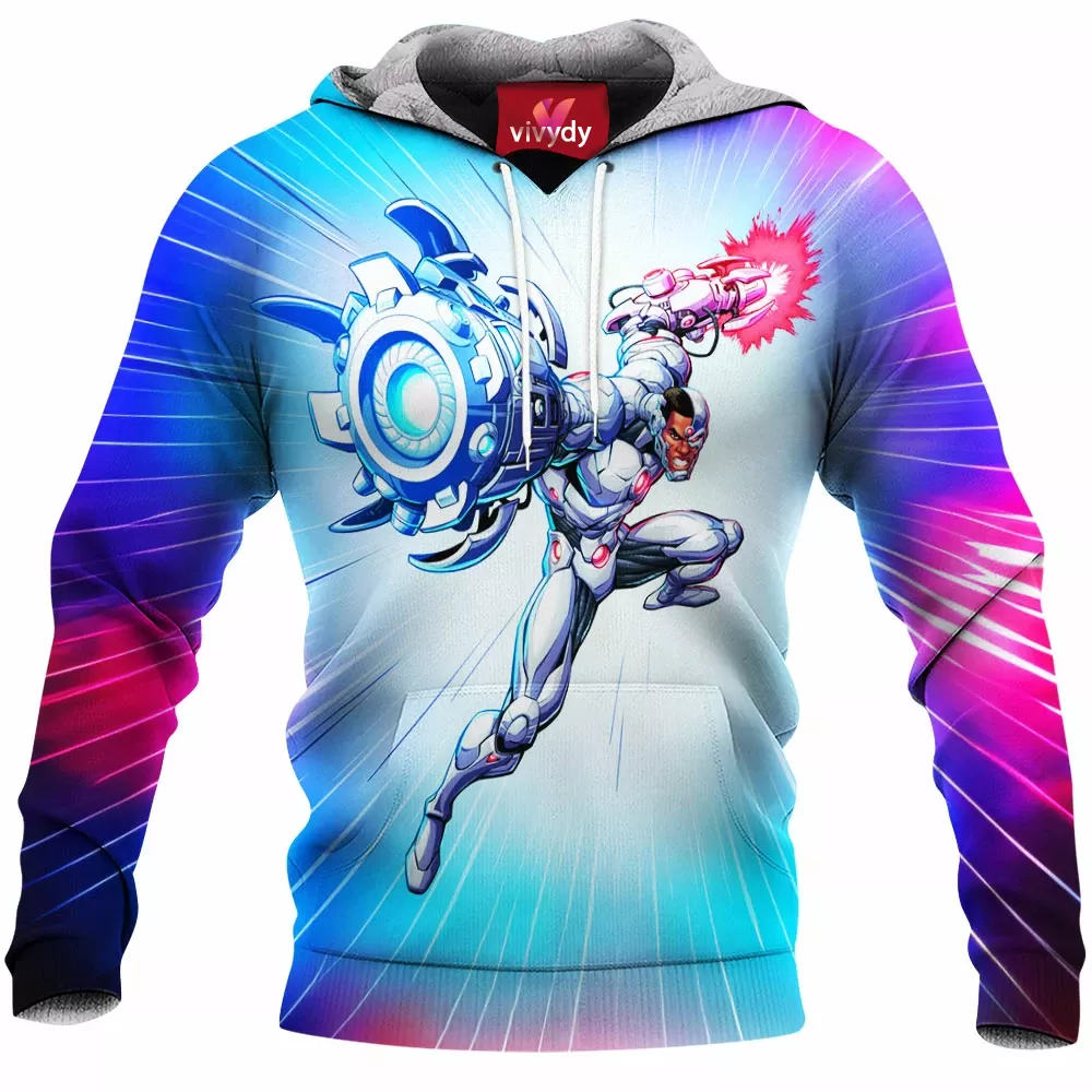 Cyborg Comic Hoodie