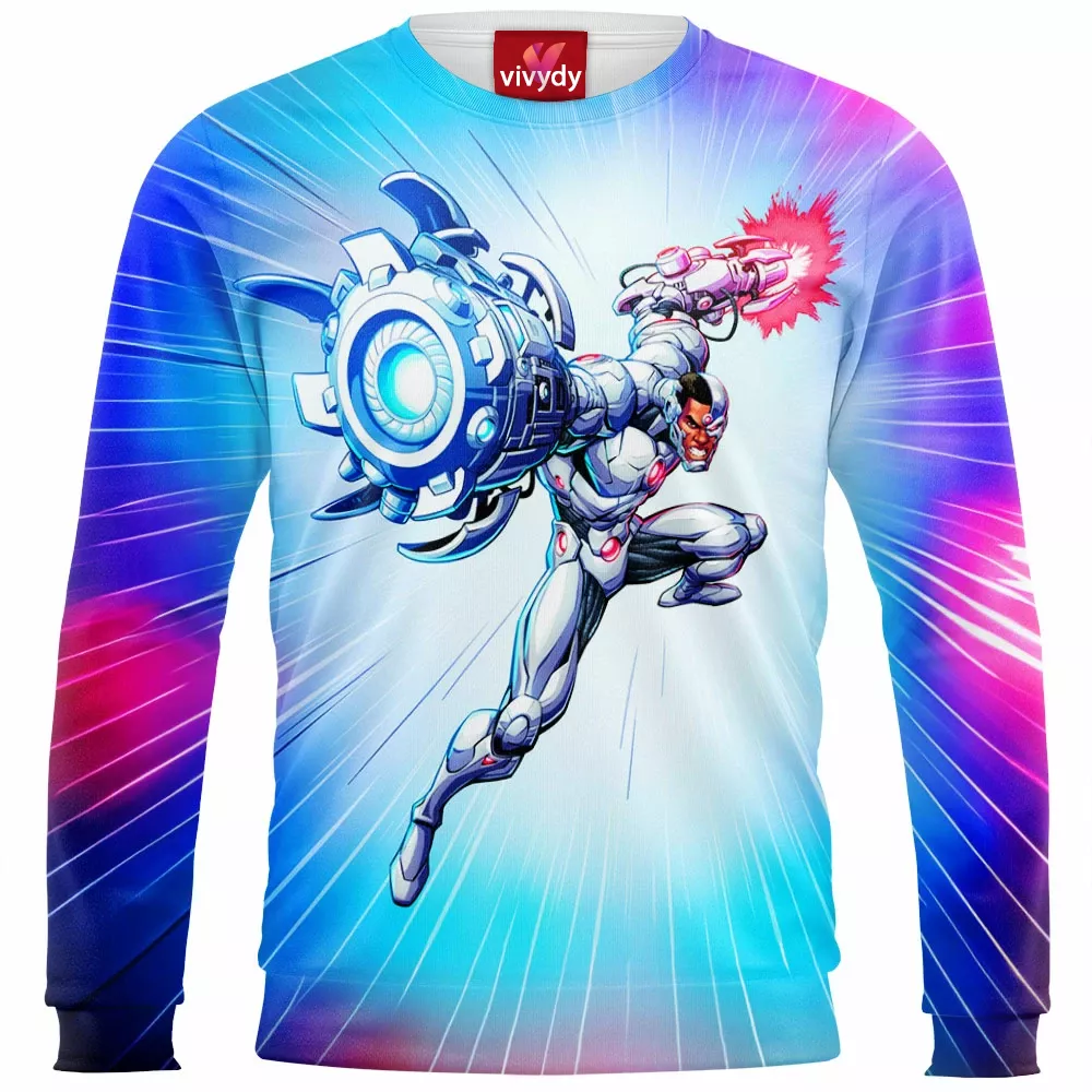 Cyborg Comic Sweatshirt