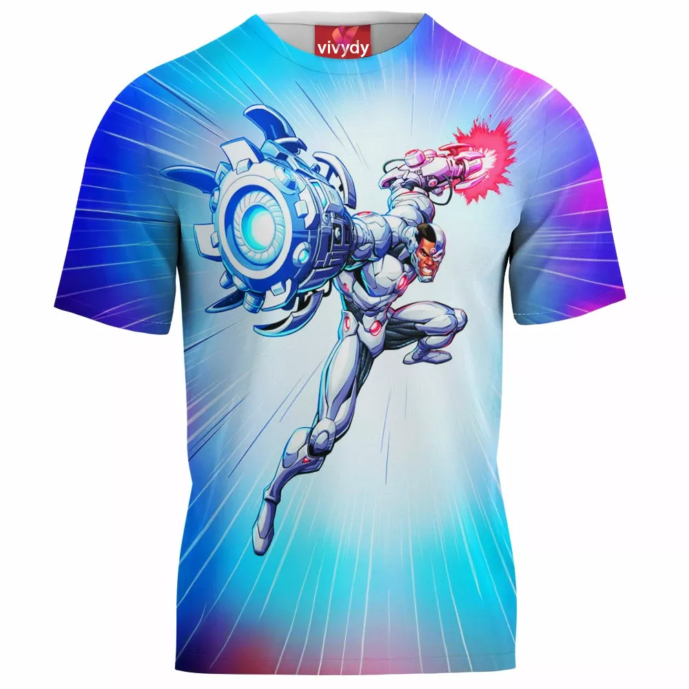 Cyborg Comic T-Shirt