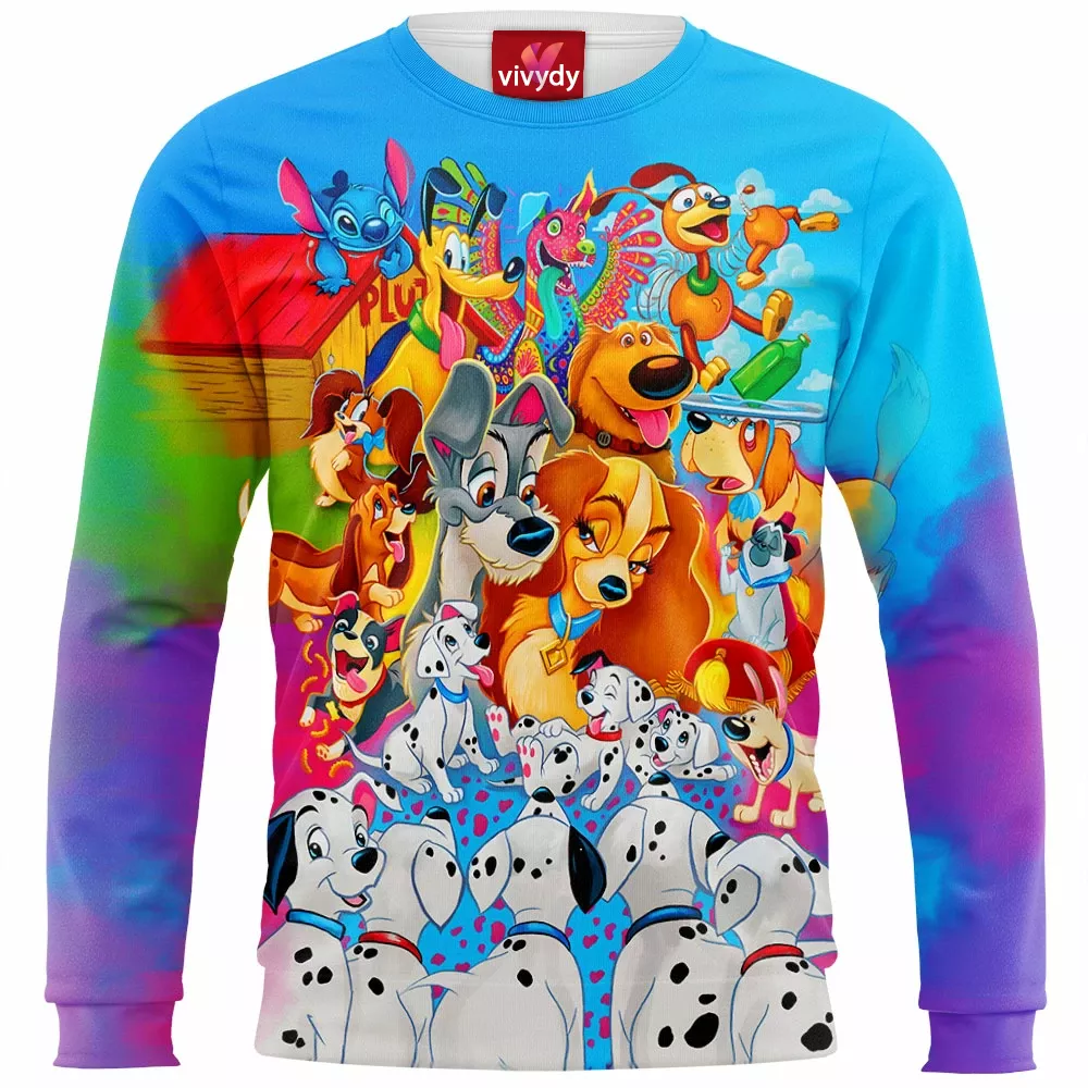 Animated Dogs Sweatshirt