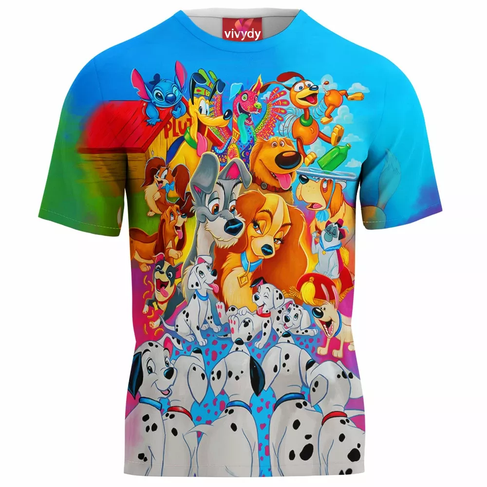 Animated Dogs T-Shirt