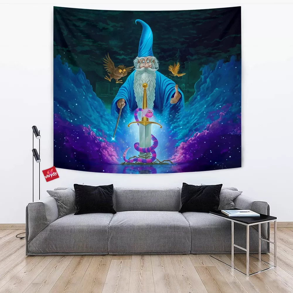 The Sword in the Stone Tapestry