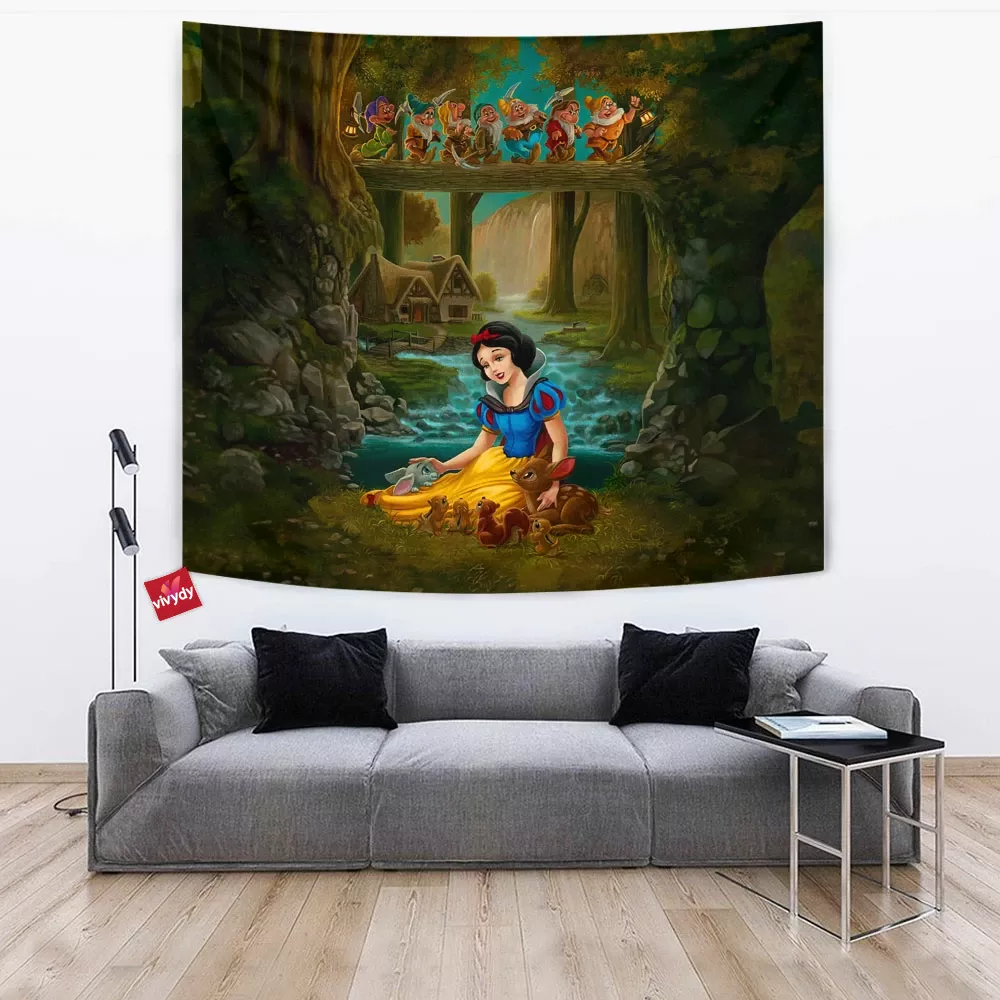 Snow White and the Seven Dwarfs Tapestry