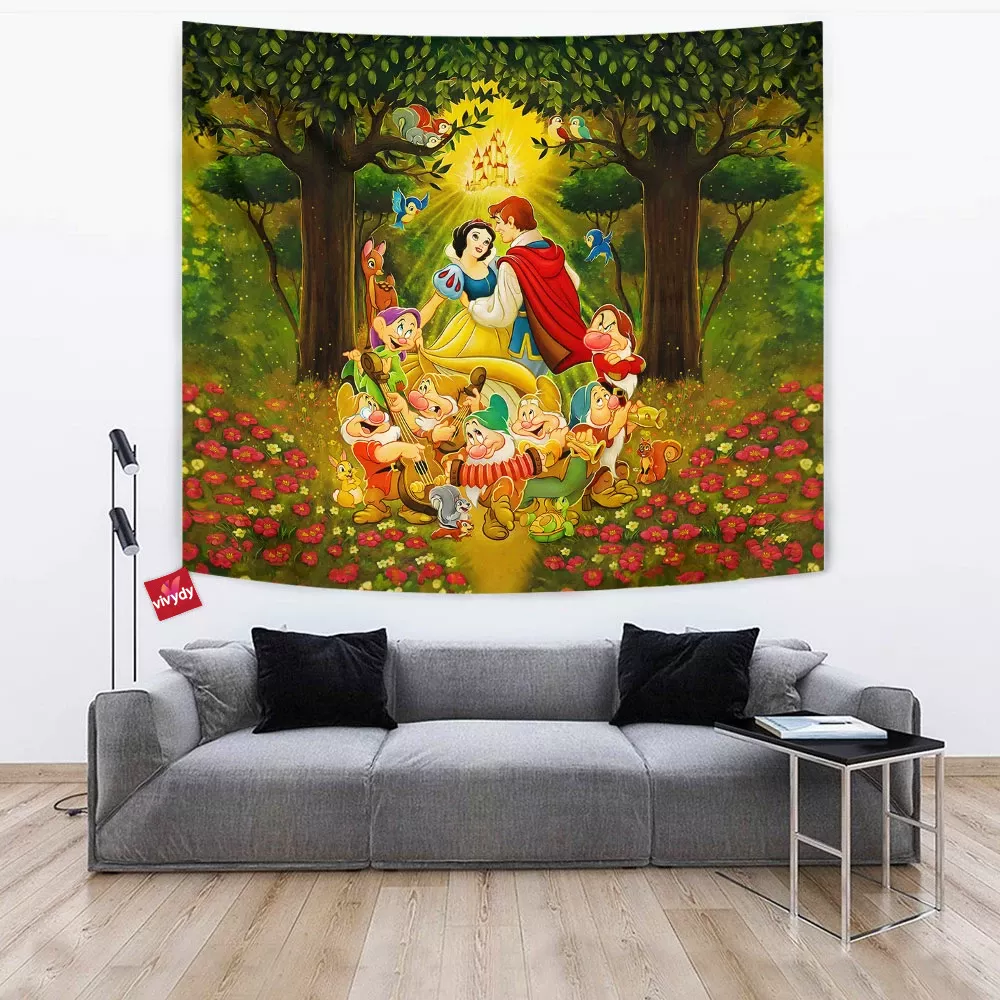 Snow White and the Seven Dwarfs Tapestry