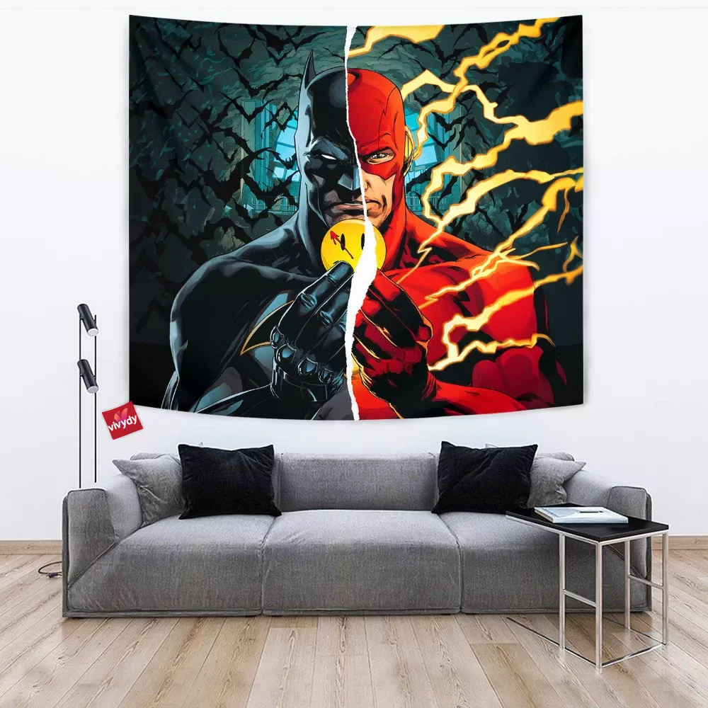 Batman Flash Tapestry