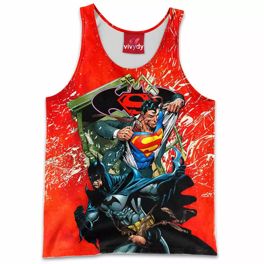 Superman Batman Tank Top