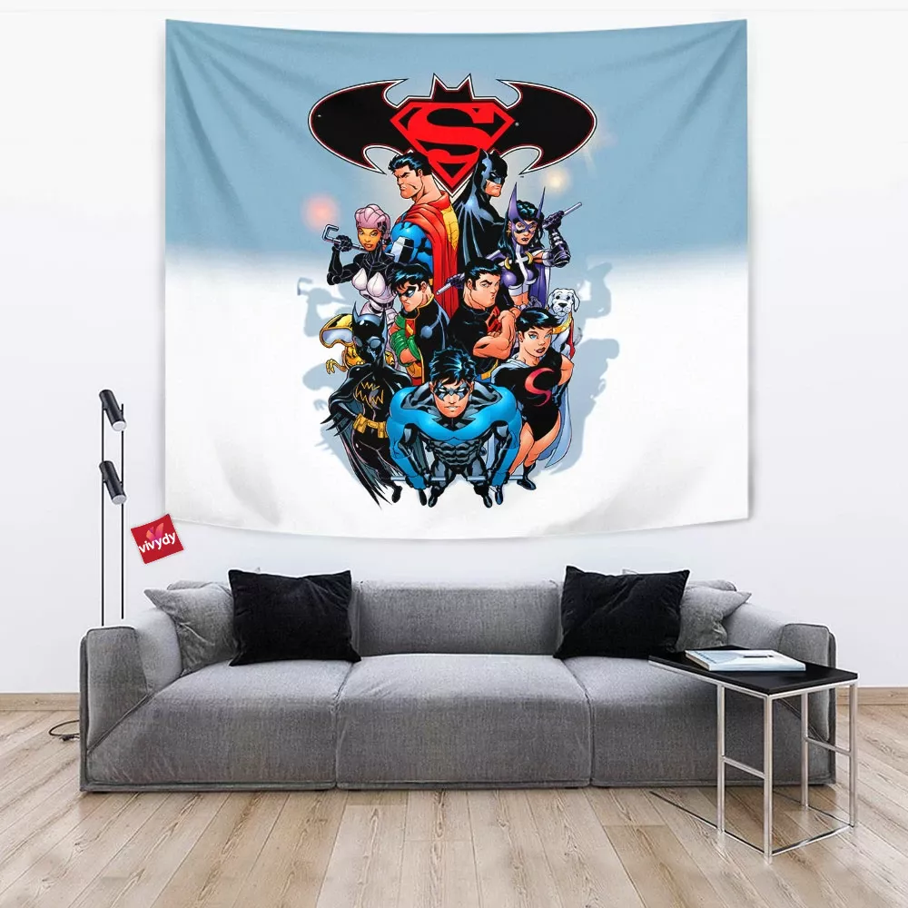 Justice League Tapestry