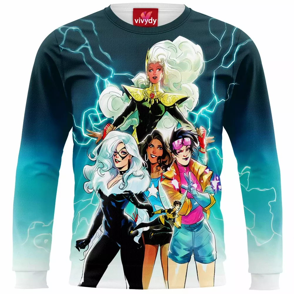 Women of Comic Sweatshirt