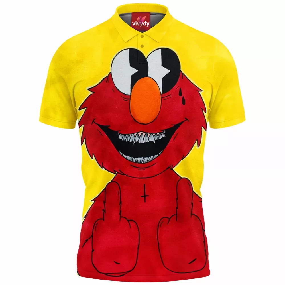 Elmo Muppet Polo Shirt