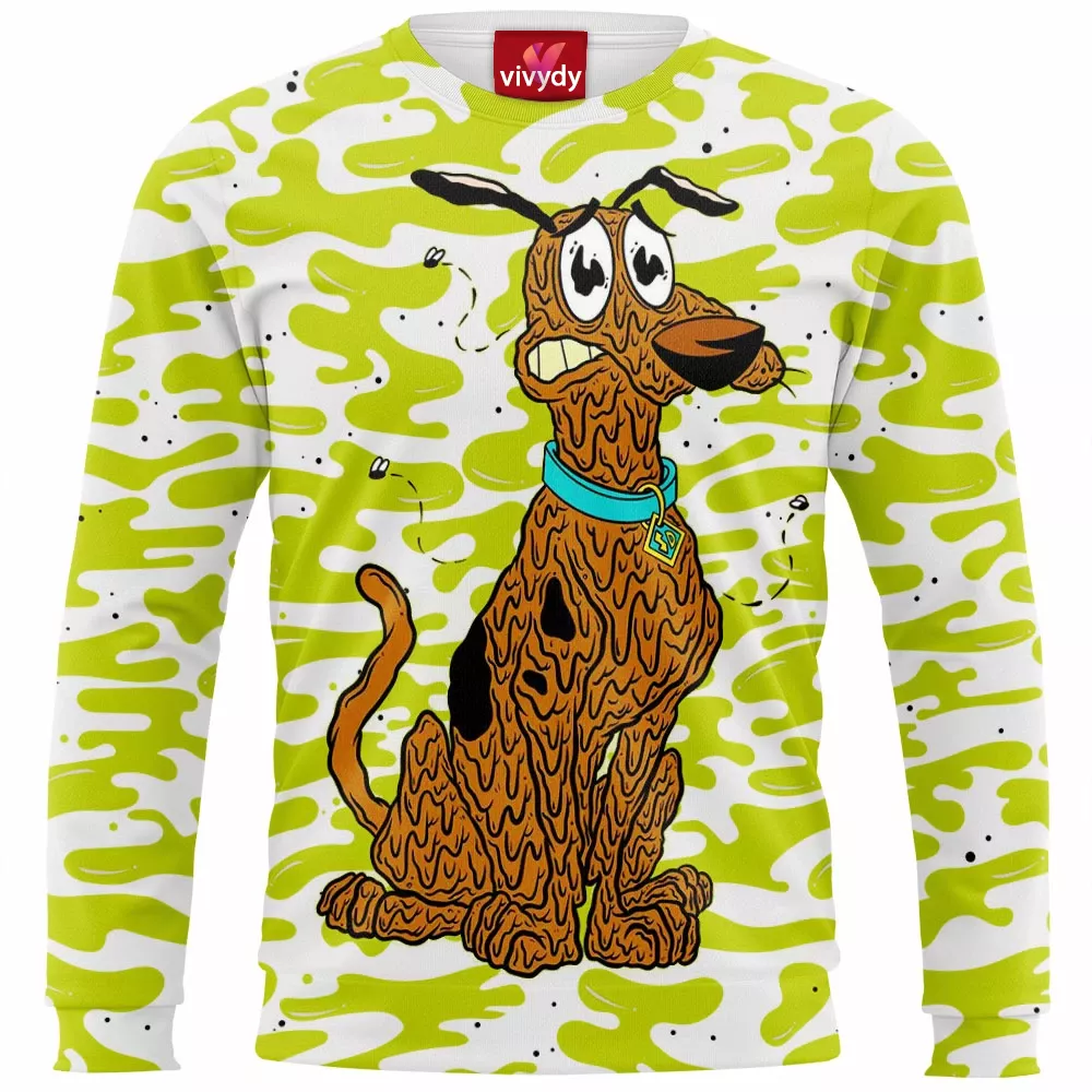 Scooby Doo x Courage the Cowardly Dog Sweatshirt