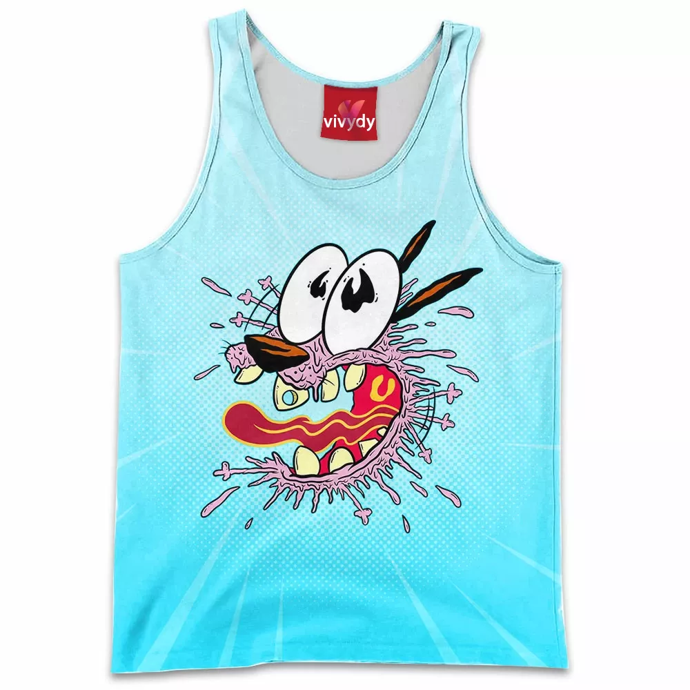 Courage the Cowardly Dog Tank Top