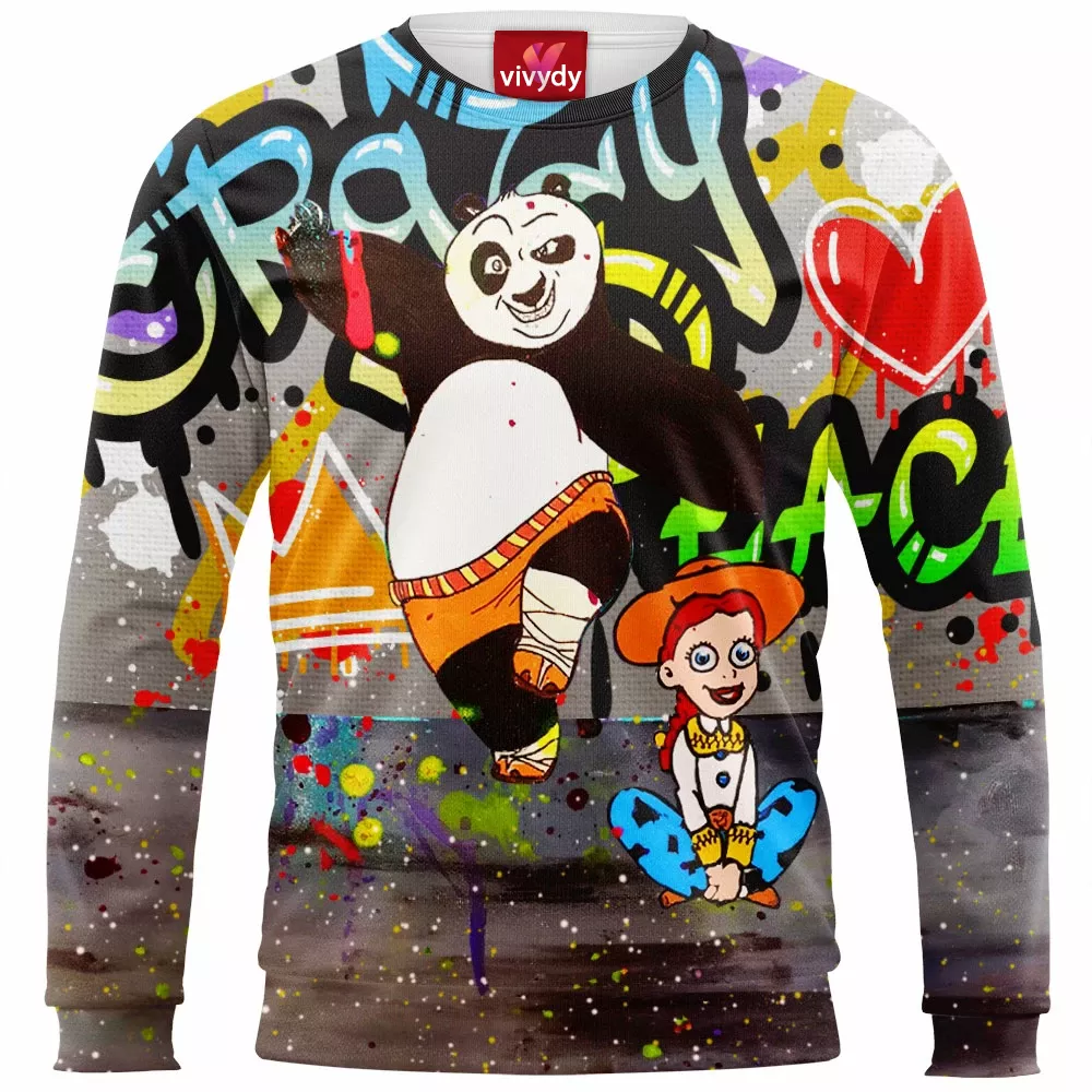 Panda Kung Fu Sweatshirt