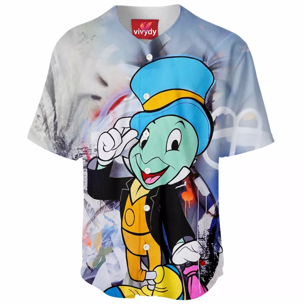 Jiminy Cricket Baseball Jersey