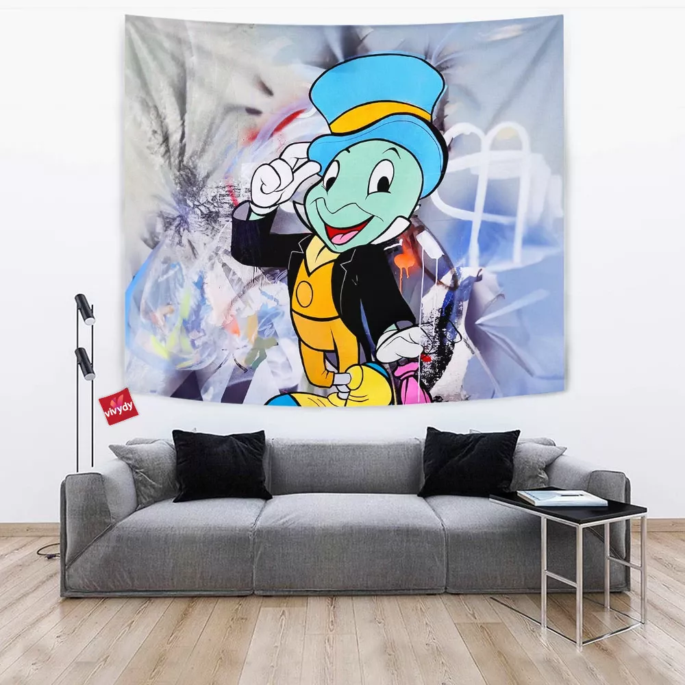 Jiminy Cricket Tapestry