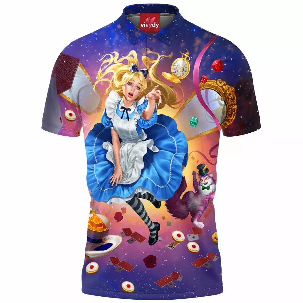 Alice in Wonderl Polo Shirt