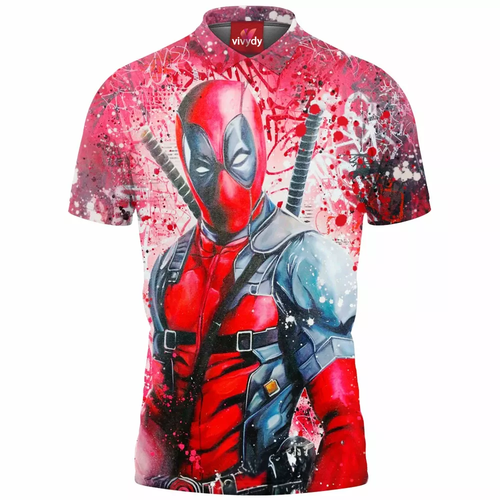 Deadpool Polo Shirt