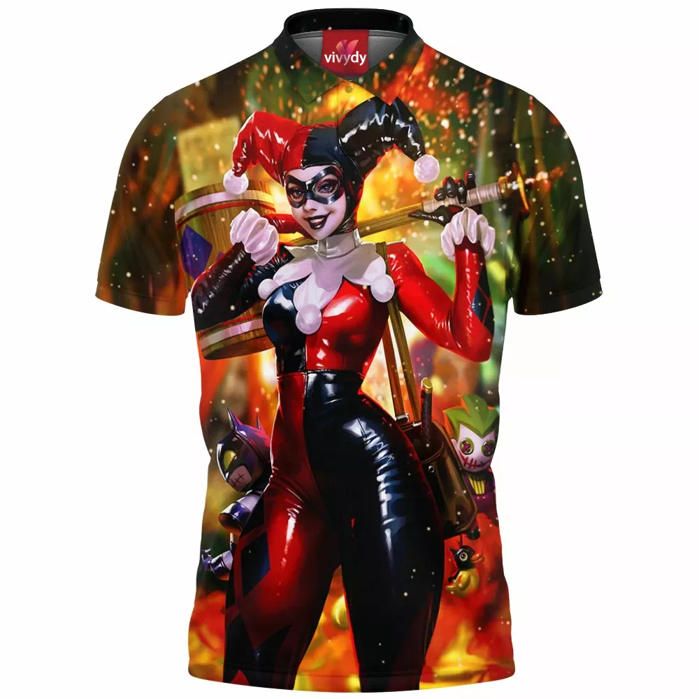 Harley Quinn Polo Shirt