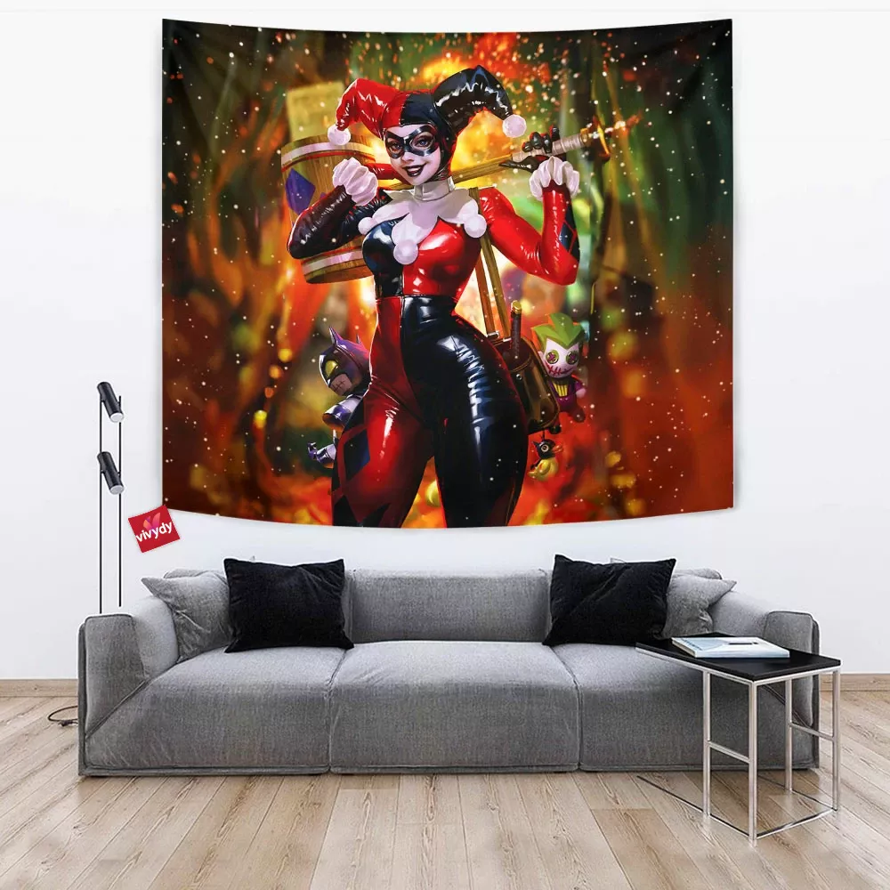 Harley Quinn Tapestry