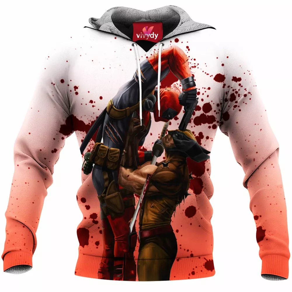 Wolverine Deadpool Hoodie