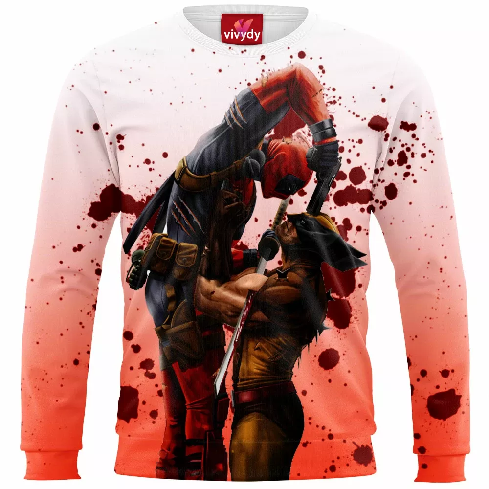 Wolverine Deadpool Sweatshirt