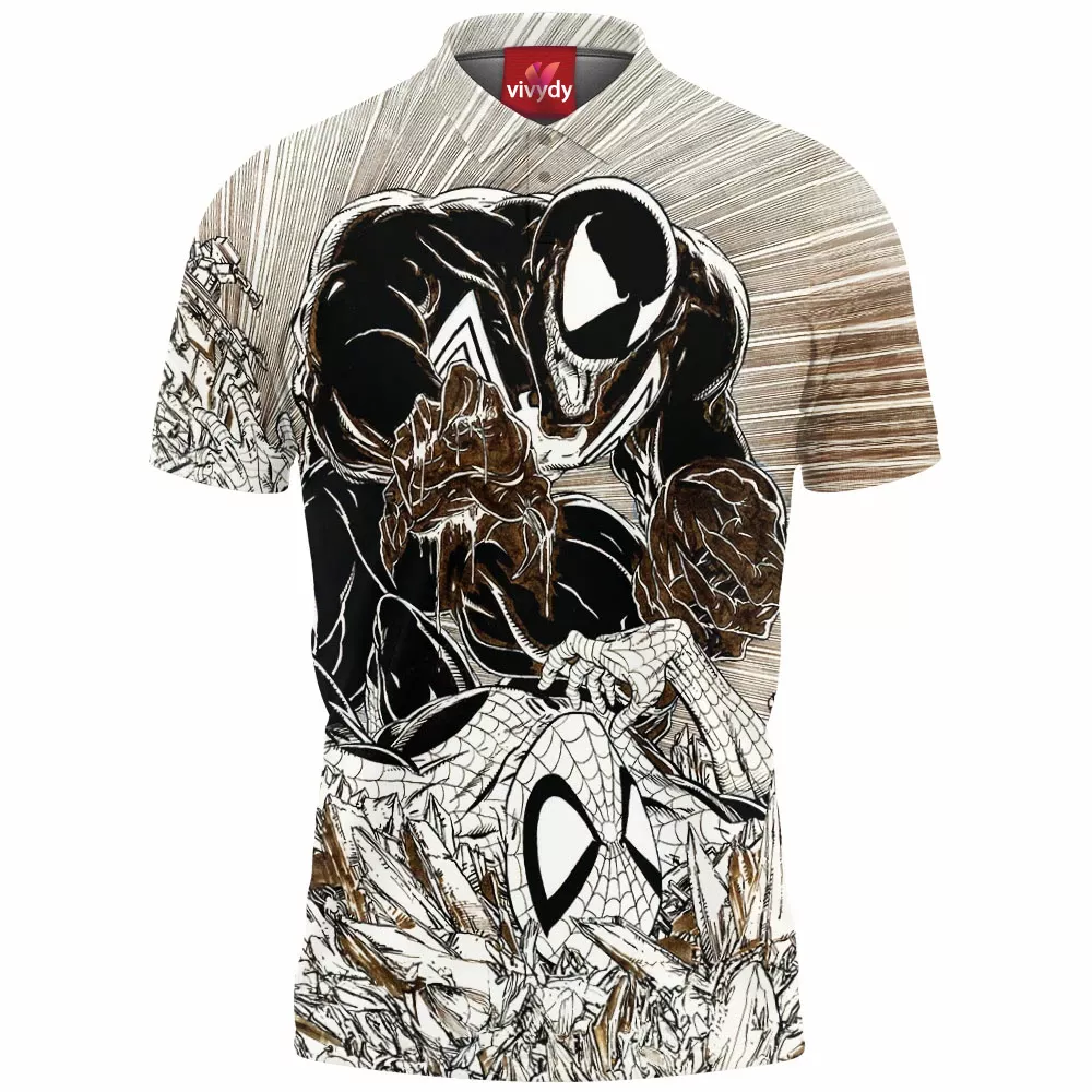 Venom Spider-man Polo Shirt