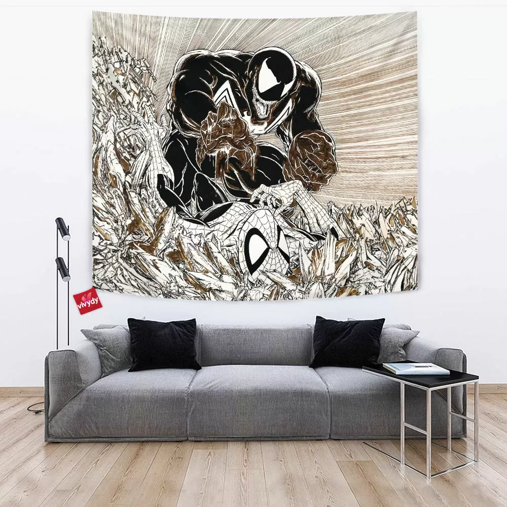 Venom Spider-man Tapestry