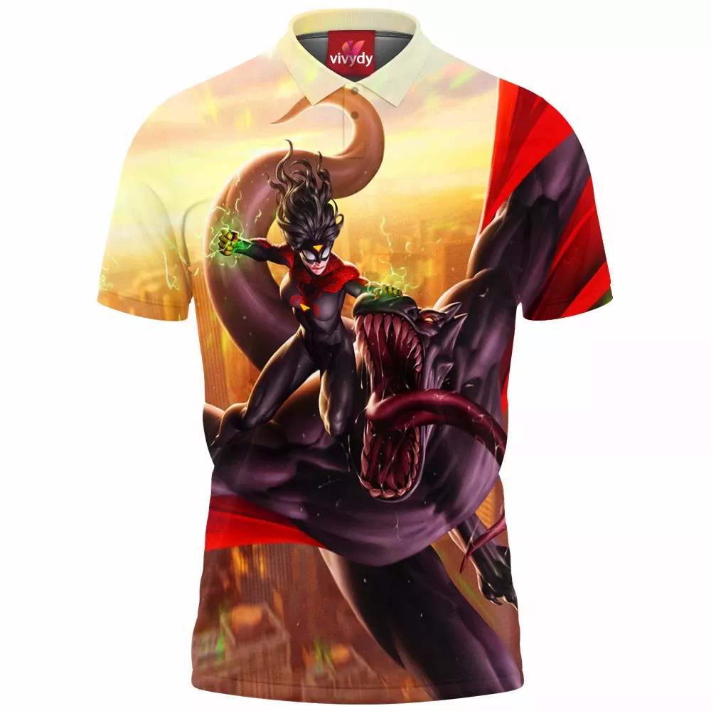 Spider-Woman Polo Shirt