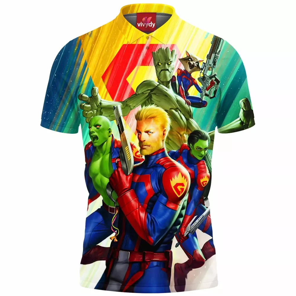 Guardian of The Galaxy Polo Shirt