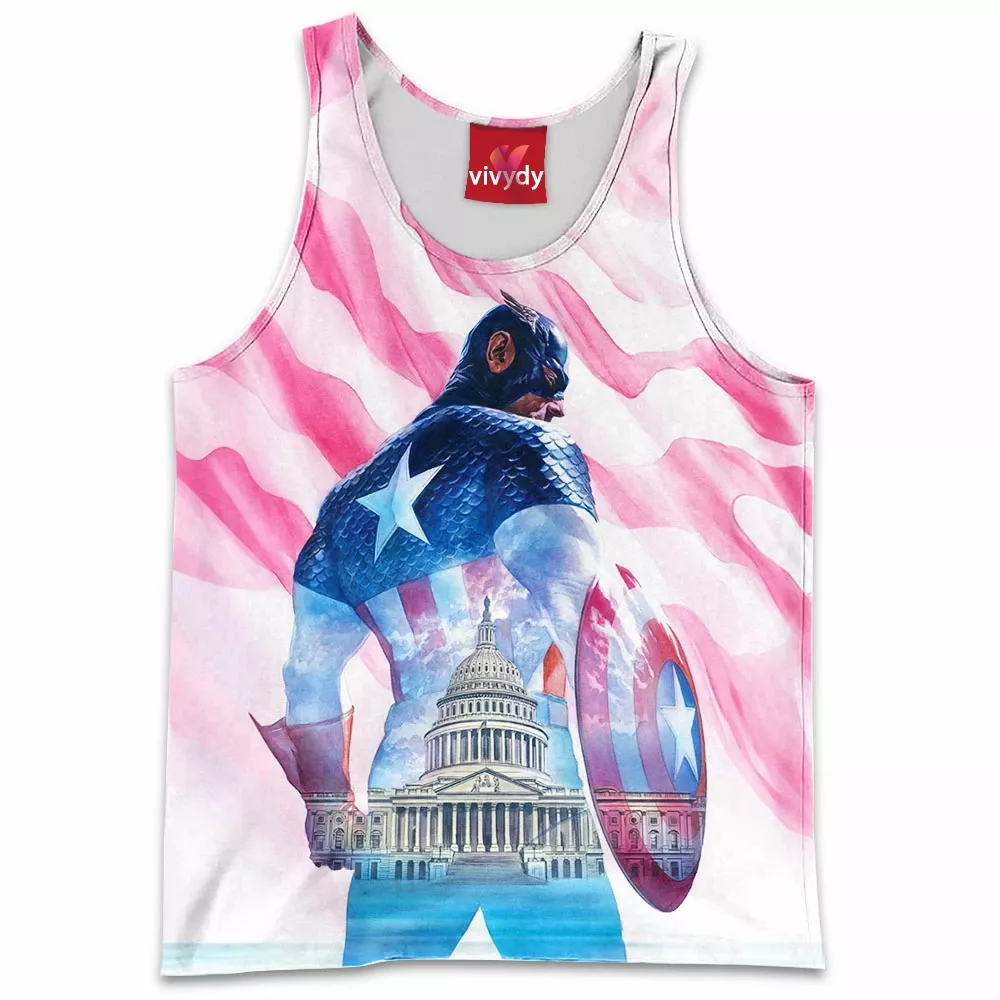 Captain America Tank Top