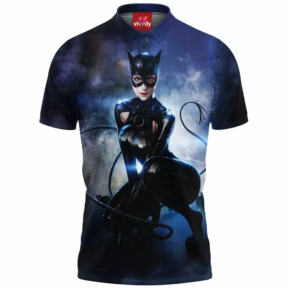 Catwoman Polo Shirt