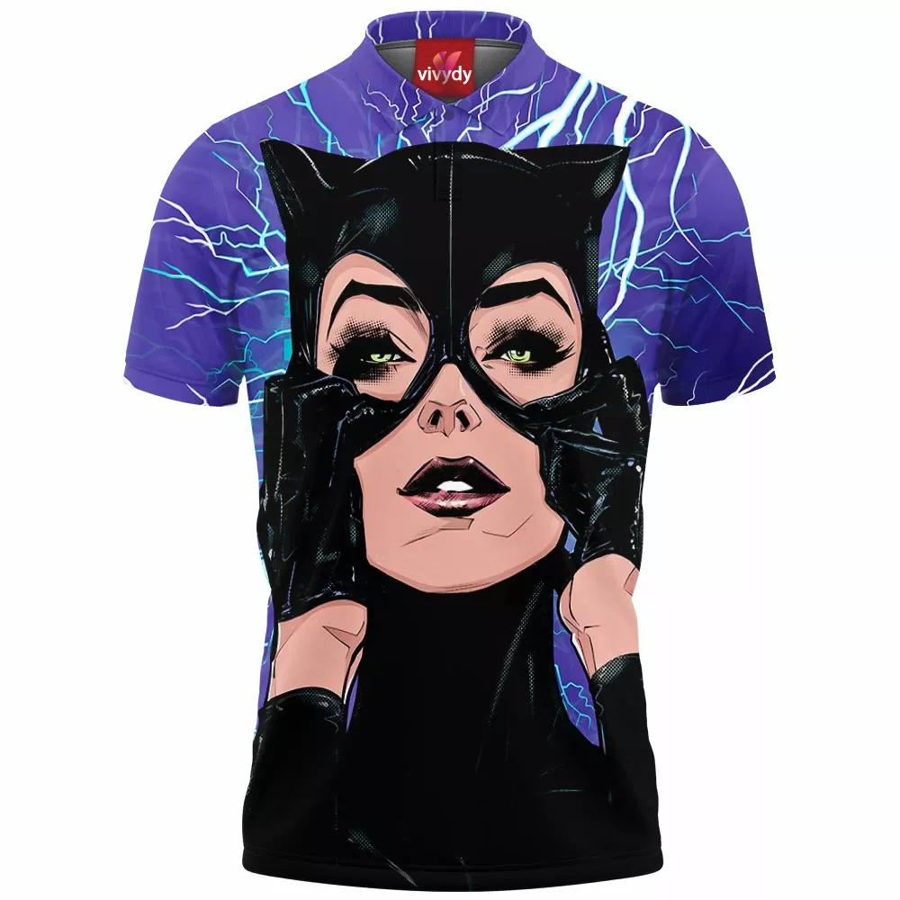 Catwoman Polo Shirt