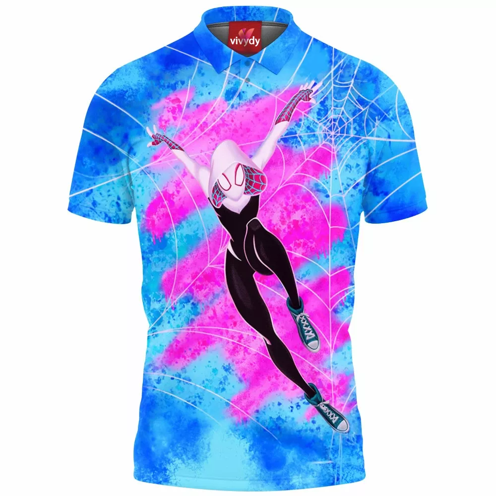 Spider-Gwen Polo Shirt