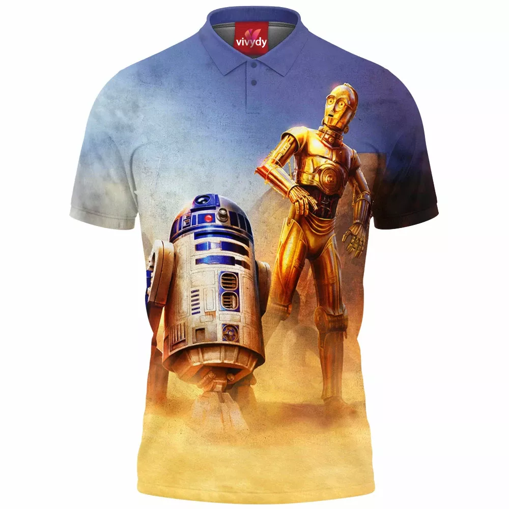 Star Wars Droids Polo Shirt