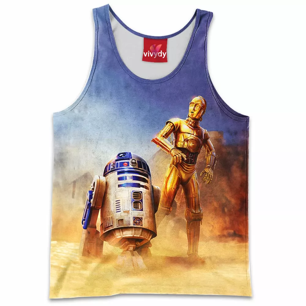 Star Wars Droids Tank Top