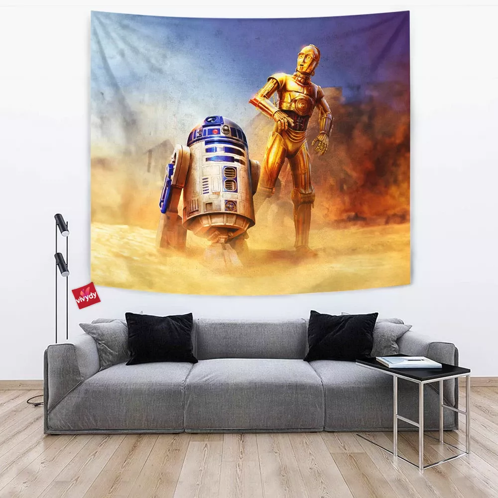 Star Wars Droids Tapestry