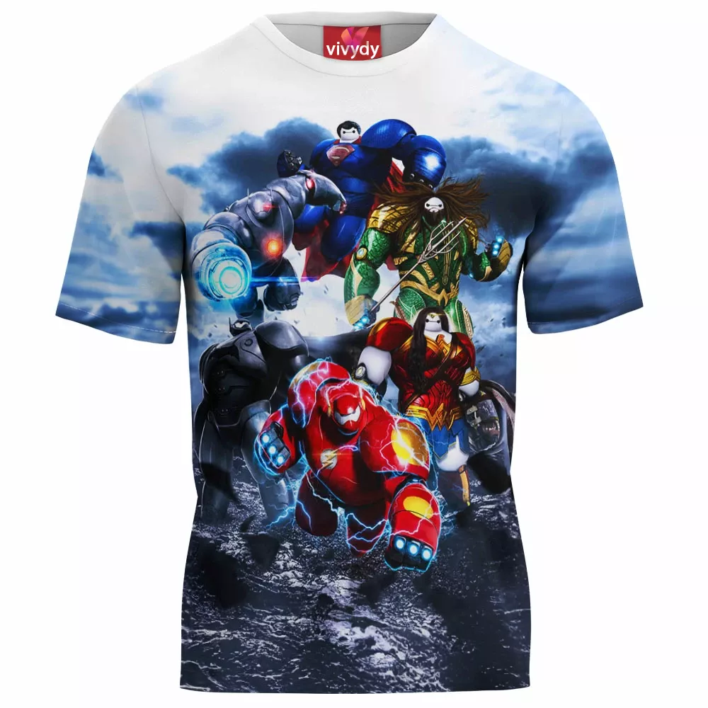 Baymax x Justice League T-Shirt