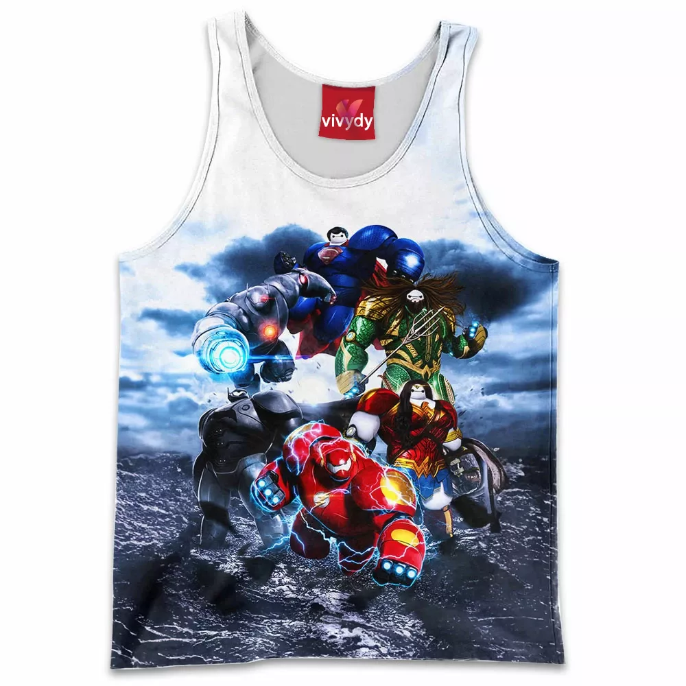 Baymax x Justice League Tank Top